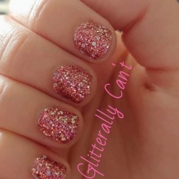 *Retired* Color Street: Glitterally Can’t (Petite) | Pink Barbie Glitter Sparkle - Picture 7 of 11